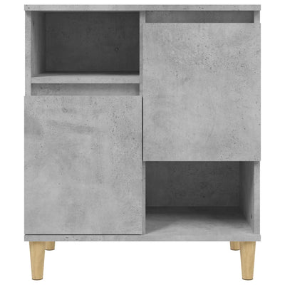 Senkit 2 kpl betoninharmaa 60x35x70 cm tekninen puu