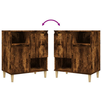 Senkit 2 kpl savutammi 60x35x70 cm tekninen puu