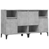Senkit 2 kpl betoninharmaa 60x35x70 cm tekninen puu