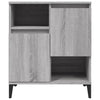 Senkit 2 kpl harmaa Sonoma 60x35x70 cm tekninen puu