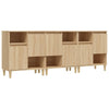 Senkit 3 kpl 60x35x70 cm Sonoma tammi tekninen puu