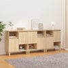 Senkit 3 kpl 60x35x70 cm Sonoma tammi tekninen puu