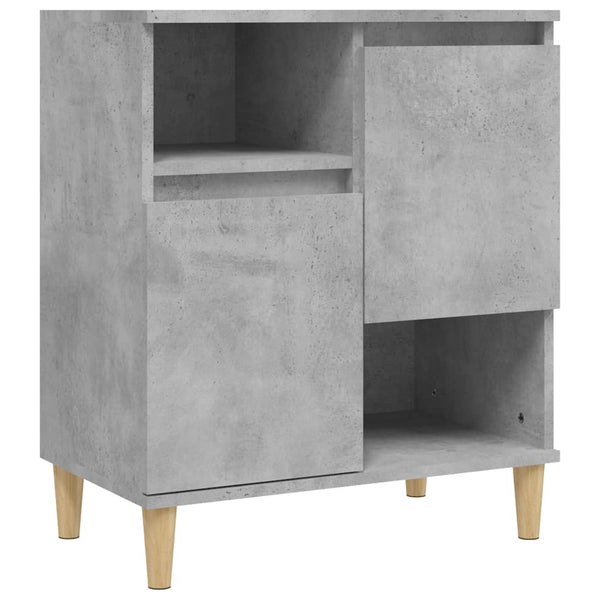 Senkit 3 kpl betoninharmaa 60x35x70 cm tekninen puu