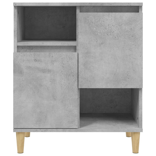 Senkit 3 kpl betoninharmaa 60x35x70 cm tekninen puu