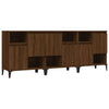 Senkit 3 kpl ruskea tammi 60x35x70 cm tekninen puu