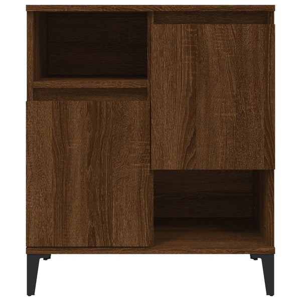 Senkit 3 kpl ruskea tammi 60x35x70 cm tekninen puu