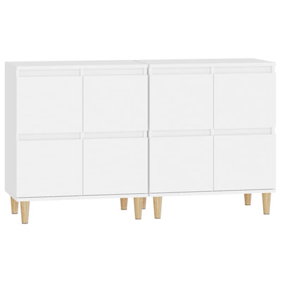 Senkit 2 kpl valkoinen 60x35x70 cm tekninen puu