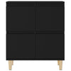Senkit 2 kpl musta 60x35x70 cm tekninen puu