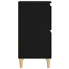 Senkit 2 kpl musta 60x35x70 cm tekninen puu