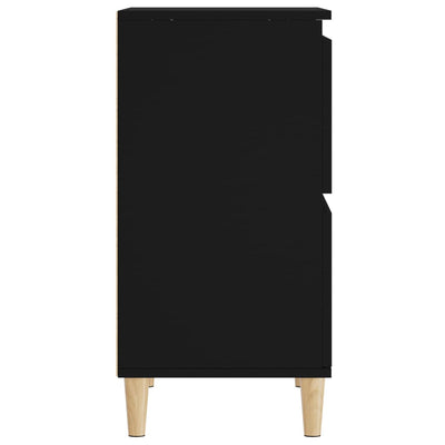 Senkit 2 kpl musta 60x35x70 cm tekninen puu