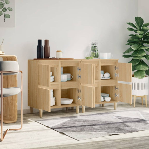 Sonoma tammi 2 kpl senkit 60x35x70 cm tekninen puu