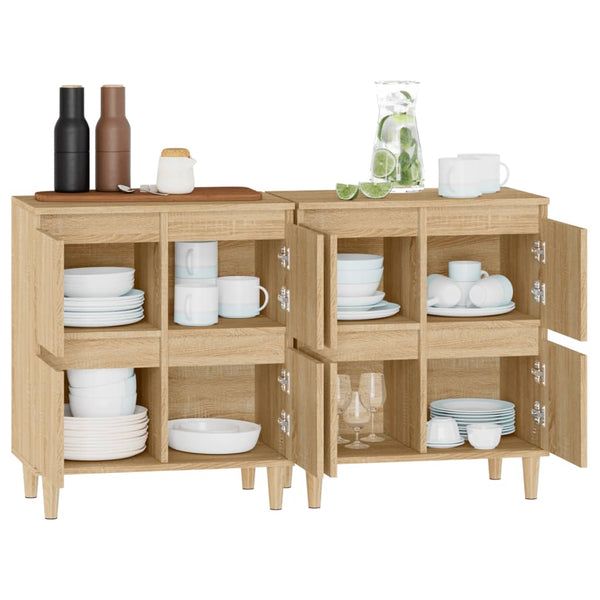 Sonoma tammi 2 kpl senkit 60x35x70 cm tekninen puu