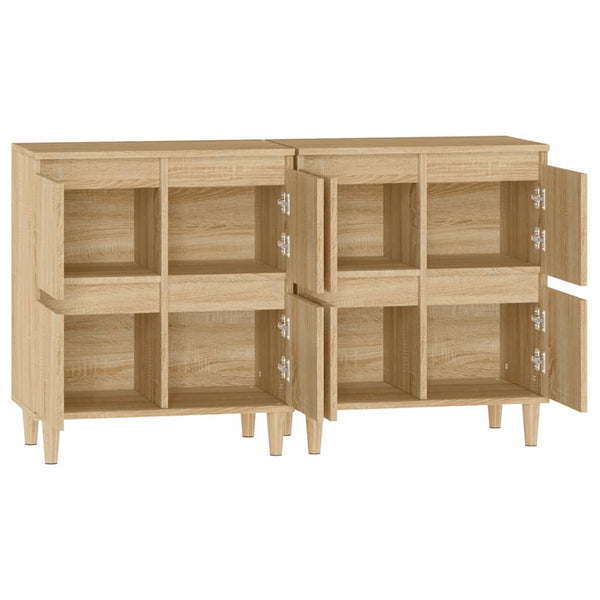 Sonoma tammi 2 kpl senkit 60x35x70 cm tekninen puu