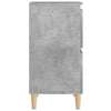 Senkit 2 kpl betoninharmaa 60x35x70 cm tekninen puu