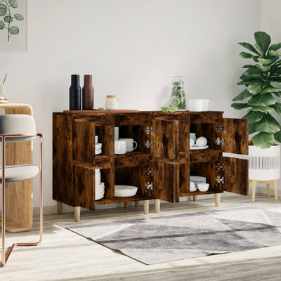 Senkit 2 kpl savutammi 60x35x70 cm tekninen puu
