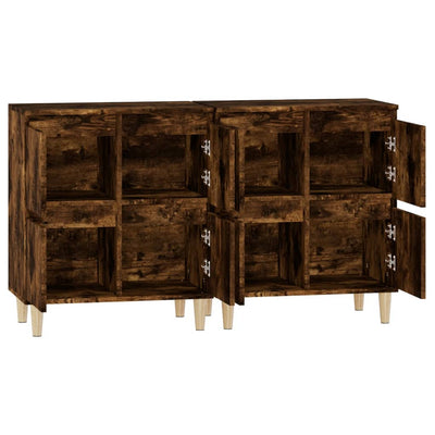Senkit 2 kpl savutammi 60x35x70 cm tekninen puu