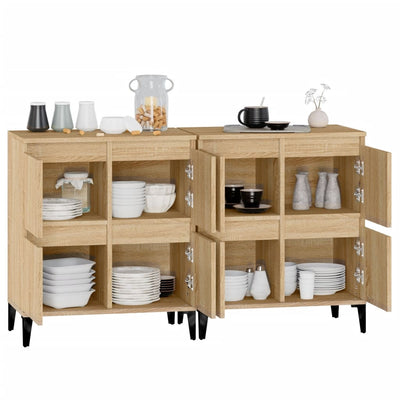 Senkit 2 kpl Sonoma tammi 60x35x70 cm tekninen puu