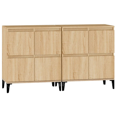 Senkit 2 kpl Sonoma tammi 60x35x70 cm tekninen puu