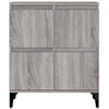 Senkit 2 kpl harmaa Sonoma 60x35x70 cm tekninen puu