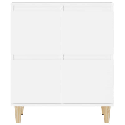 Senkit 3 kpl valkoinen 60x35x70 cm tekninen puu