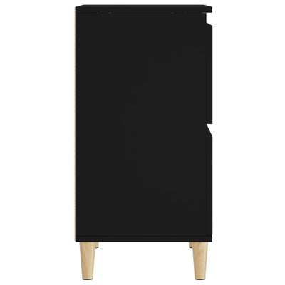 Senkit 3 kpl musta 60x35x70 cm tekninen puu