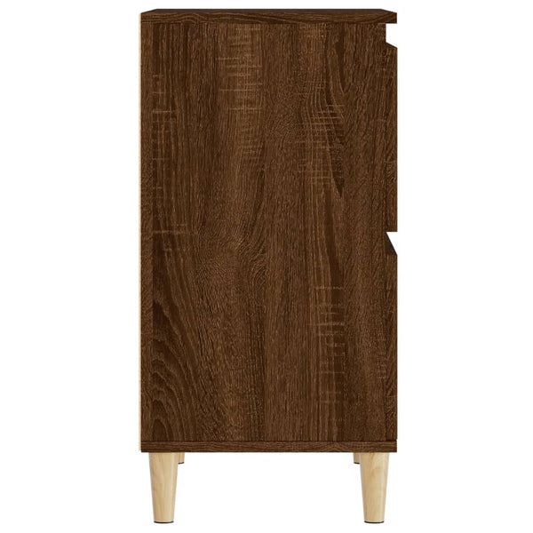 Senkit 3 kpl ruskea tammi 60x35x70 cm tekninen puu