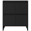 Senkit 3 kpl musta 60x35x70 cm tekninen puu