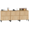 Sonoma tammi 3 kpl senkit 60x35x70 cm tekninen puu