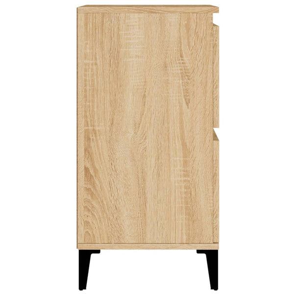 Sonoma tammi 3 kpl senkit 60x35x70 cm tekninen puu