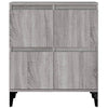 Senkit 3 kpl harmaa Sonoma 60x35x70 cm tekninen puu