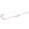 Kylpyhuoneen työtaso v.ruskea 220x60x(2-4)cm käsitelty täyspuu