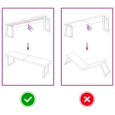 Ruskea kylpyhuoneen työtaso Hencz 140x40x(2-6)cm (käsitelty täyspuu)