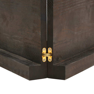 Ruskea kylpyhuoneen työtaso Hencz 140x40x(2-6)cm (käsitelty täyspuu)