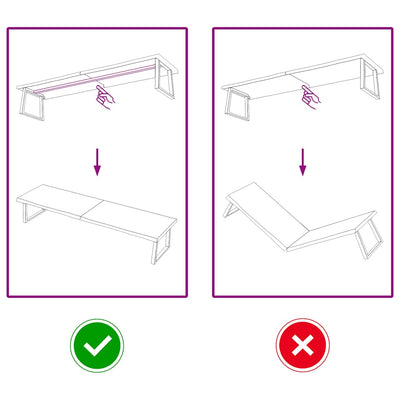 Ruskea kylpyhuoneen työtaso Hencz 220x50x(2-6)cm (käsitelty täyspuu)