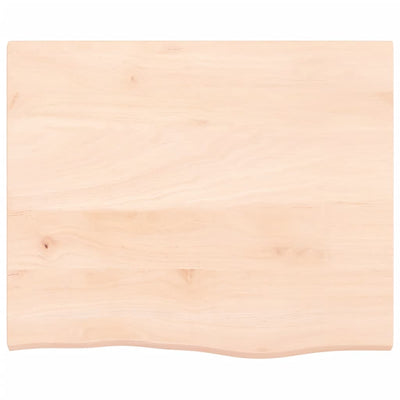Pöytälevy 60x50x2 cm käsittelemätön täystammi