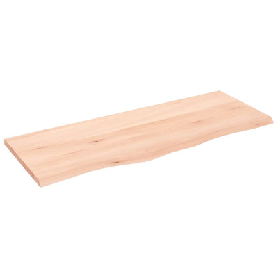 Pöytälevy 100x40x2 cm käsittelemätön täystammi