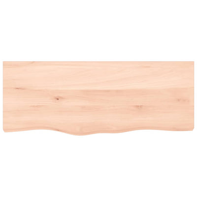 Pöytälevy 100x40x2 cm käsittelemätön täystammi