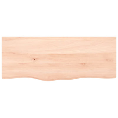 Pöytälevy 100x40x(2-4) cm käsittelemätön täystammi