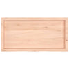 Pöytälevy 100x50x(2-6) cm käsittelemätön täystammi