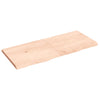 Pöytälevy 120x50x(2-4) cm käsittelemätön täystammi