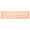 Pöytälevy 140x40x(2-6) cm käsittelemätön täystammi
