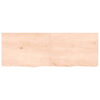 Pöytälevy 140x50x(2-4) cm käsittelemätön täystammi