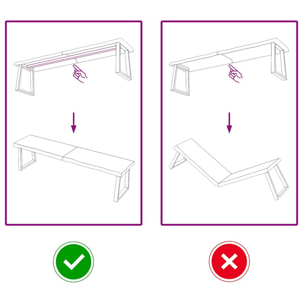 Pöytälevy 160x40x(2-6) cm käsittelemätön täystammi