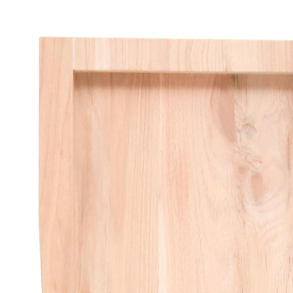 Pöytälevy 160x40x(2-6) cm käsittelemätön täystammi