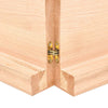 Pöytälevy 160x40x(2-6) cm käsittelemätön täystammi
