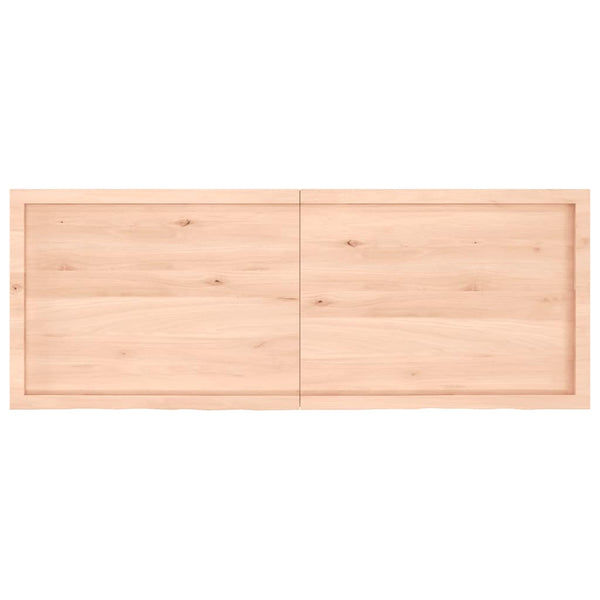 Pöytälevy 160x60x(2-4) cm käsittelemätön täystammi
