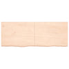 Pöytälevy 160x60x(2-4) cm käsittelemätön täystammi