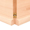 Pöytälevy 160x60x(2-4) cm käsittelemätön täystammi