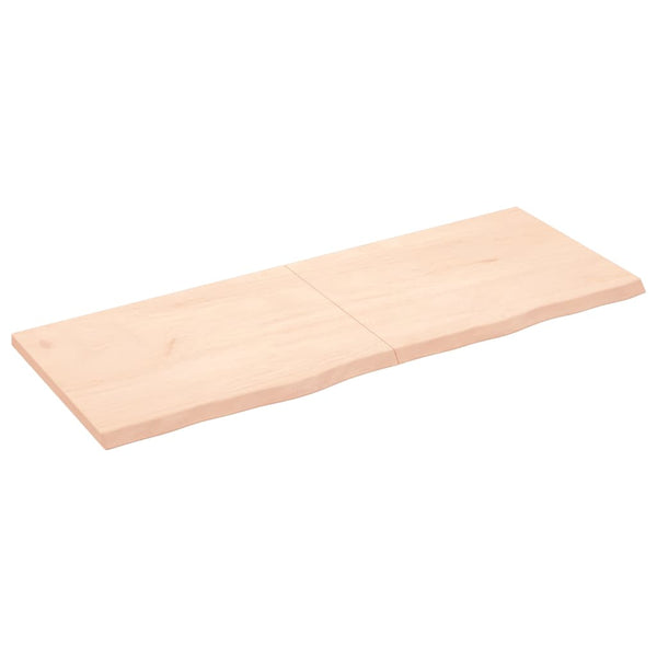 Pöytälevy 160x60x(2-4) cm käsittelemätön täystammi