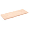 Pöytälevy 160x60x(2-6) cm käsittelemätön täystammi